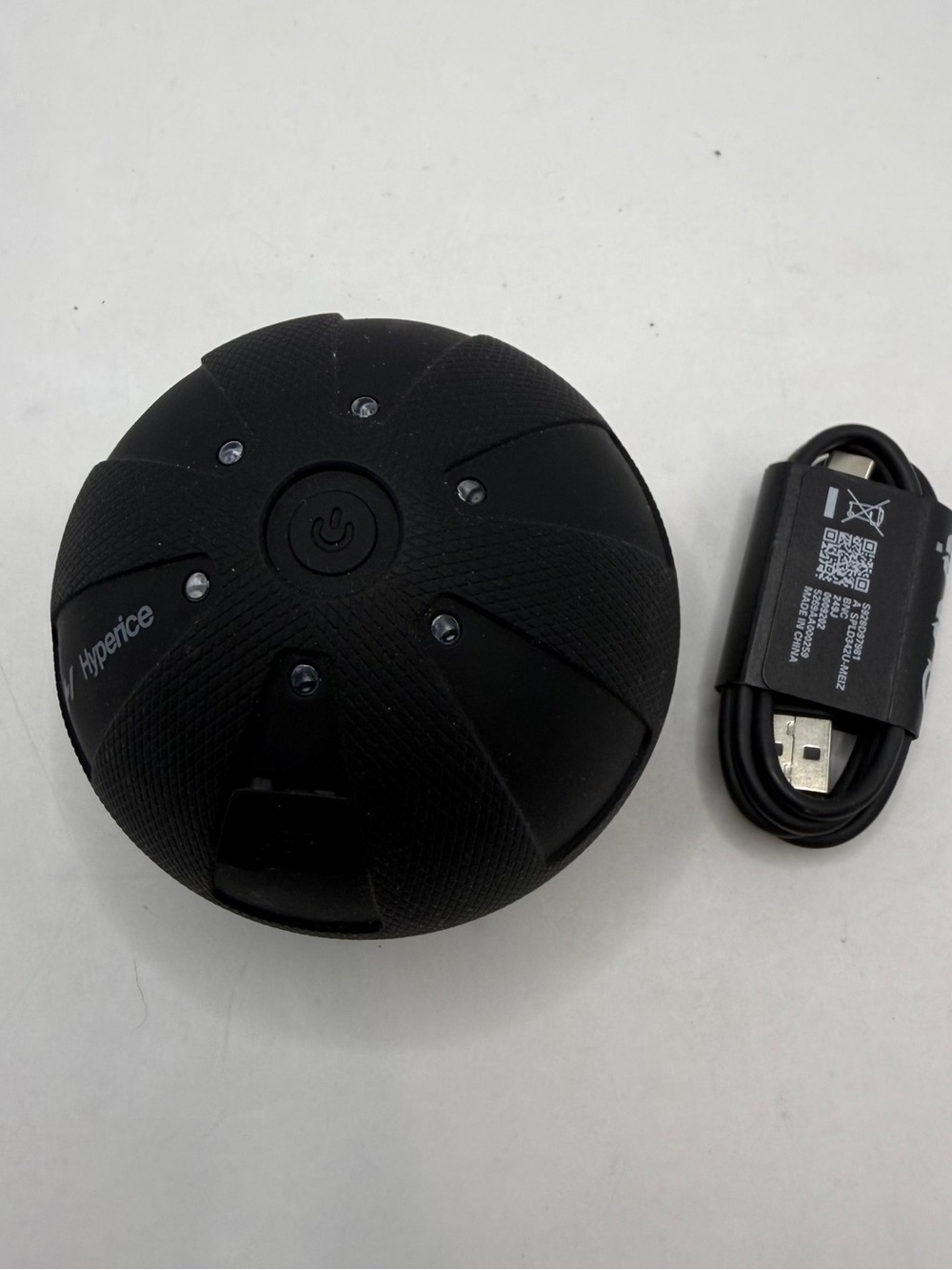 Hyperice Hypersphere Go Vibrating Massage Ball Black